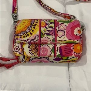 Very Bradley Wristlet in Clementine pattern